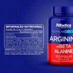 آرژنین و بتا آلانین اتلتیکا 90 کپسول ATLHETICA Arginine+beta Alanine