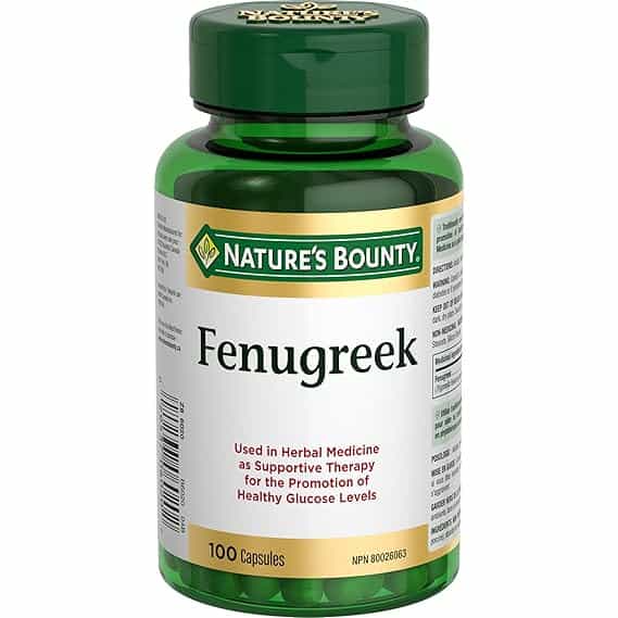 شنبلیله نیچرز بونتی 100 عددی NATURE’S BOUNTY Fenugreek