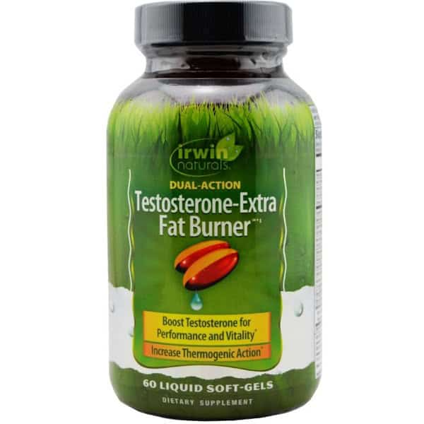 چربی سوز و تست بوستر اروین نچرالز Irwin Naturals Testosterone-Extra Fat Burner
