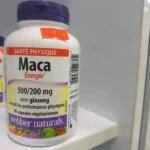 ماکا وبر نچرالز همراه با جینسینگ WEBBER NATURALS MACA 500/200MGتعداد150عددی