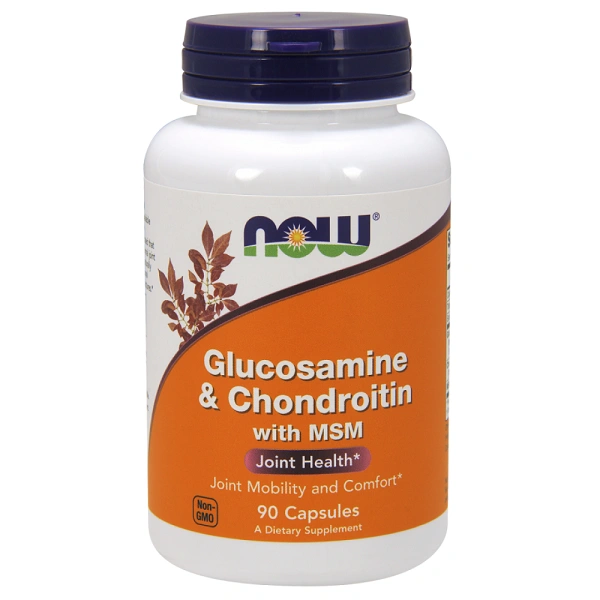 گلوکزآمین کندرویتین ناو NOW Glucosamine & Chondroitin کالای اصل با ضمانت مرجوعی