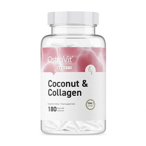 کپسول کوکونات کلاژن استرویت 180عددی OstroVit Marine Collagen کالای اصل با ضمانت مرجوعی