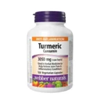 زردچوبه وبر نچرالز Webber Naturals Turmeric Curcumin 3,050 mg